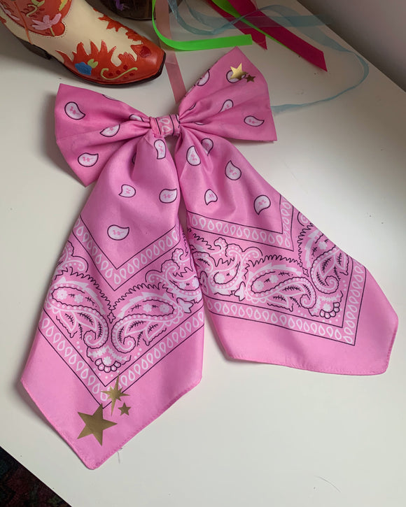 Bows with stars